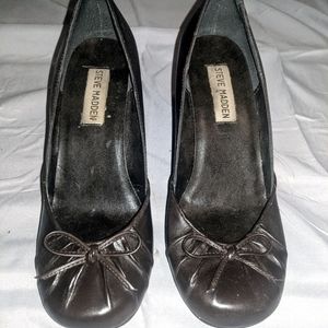 Steve Madden Brown Wedges 6.5
